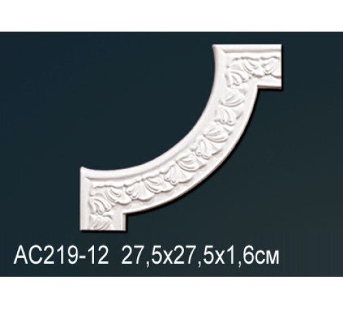Угловой элемент для молдинга Perfect AC219-12 полиуретан