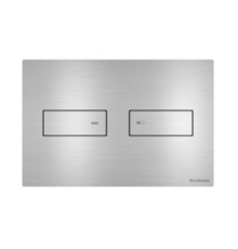 Клавиша смыва Artceram Inox 711 245х165 мм 2 режима Steel 711.000.BS