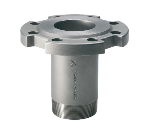 Переход с резьбы 2 1/2 на фланец DN65 PN16/40 нержавеющая сталь 00120126