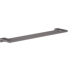 Держатель для полотенец двойной Hansgrohe AddStoris 648 мм шлифованный черный хром 41743340