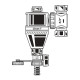 Сепаратор шлама Flamco Clean T DN20 28051