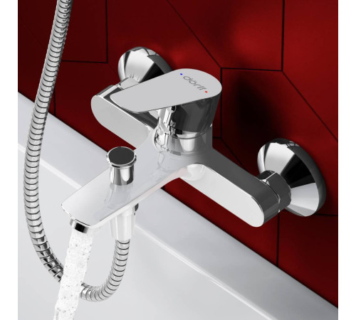 Смеситель для ванны и душа с увеличенным изливом DORFF Prime D4011000