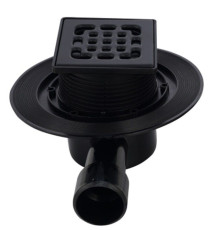 Трап для душа Splendy Faith горизонтальный DN 50 черный матовый FA304GKYBM