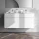 Тумба под раковину подвесная AM.PM Inspire V2.0 120 см 3 ящика белый матовый M50AFHX1203WM