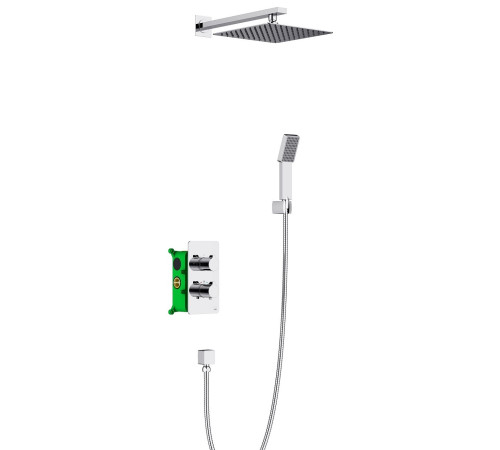 Набор для комплектации душа с термостатом Timo Petruma хром SX-5159/00SM