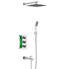 Набор для комплектации ванны с термостатом Timo Petruma хром SX-5149/00SM