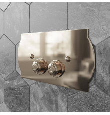 Клавиша смыва для бачков Geberit UP320 Tiffany World TW 300.4 светлое золото TW300.4gold