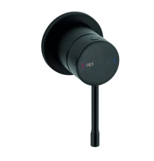 Смеситель встраиваемый Alpi Blue на 1 потребитель черный матовый BU85B861NE