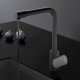 Смеситель для кухни AM.PM Like с каналом для питьевой воды L-излив черный F8005722