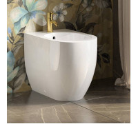 Биде напольное приставное Kerasan Flo 55х37 см 312401