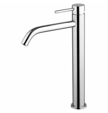 Смеситель для раковины FIMA Carlo Frattini Spillo Up высокий брашированный никель F3031HXSSN