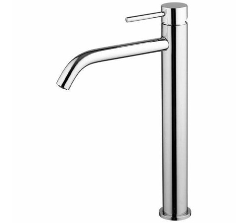 Смеситель для раковины FIMA Carlo Frattini Spillo Up высокий брашированный никель F3031HXSSN