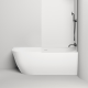 Ванна угловая Salini Sofia Corner Right 170х85х59 см S-Sense правая белый матовый 102524M
