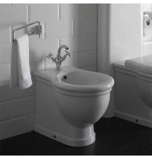 Биде напольное пристенное Globo Paestum 57х38 см 1 отверстие PA026.BI