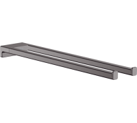 Держатель полотенец двухрожковый Hansgrohe AddStoris 455 мм 41770340