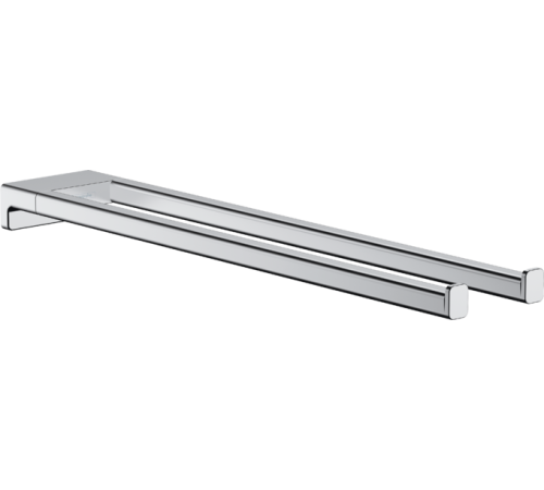 Держатель для полотенец двухрожковый Hansgrohe AddStoris 455 мм хром 41770000