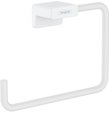 Кольцо для полотенца Hansgrohe AddStoris белый матовый 41754700