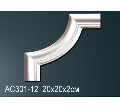 Угловой элемент для молдинга Perfect AD301-12 полиуретан