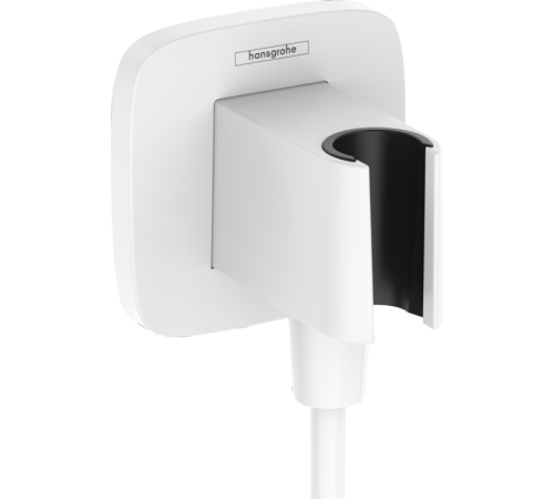 Шланговое подсоединение hansgrohe FixFit Q матовый белый 26887700