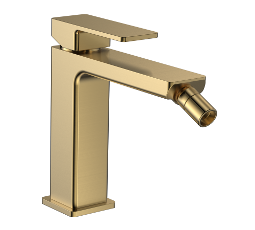 Смеситель для биде Aquanet Savona золото шлифованное AQM6816BG