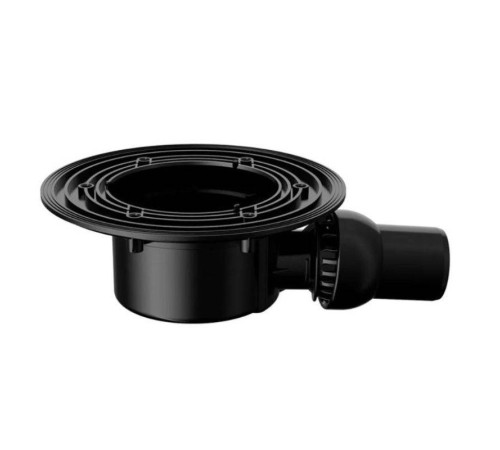 Трап Fachmann T 310.0 SNsP 122x122 мм горизонтальный выпуск 50/75/110 мм сухой сифон 04.079