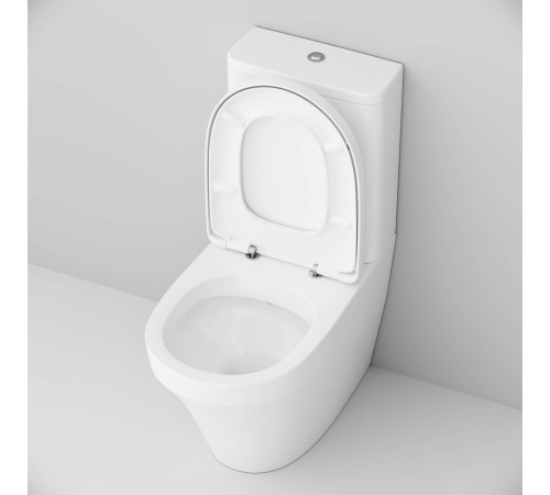 Унитаз-компакт напольный AM.PM Inspire V2.0 без сиденья C508607WH