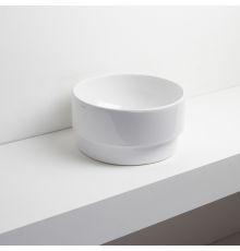 Раковина полувстраиваемая Simas PO-MO 37x19 см без отверстия белый PO01bi