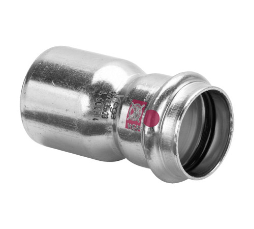 Муфта переходная Viega Prestabo нелегированная сталь 54х42 мм 558604