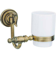 Стакан для зубных щеток Boheme Medici подвесной бронза/белый 10604