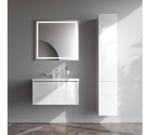 Тумба под раковину подвесная AM.PM Gem 75 см 1 ящик белый глянец M90FHX07521WG