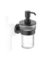 Дозатор для жидкого мыла Decor Walther Basic WSP подвесной черный матовый 0530860