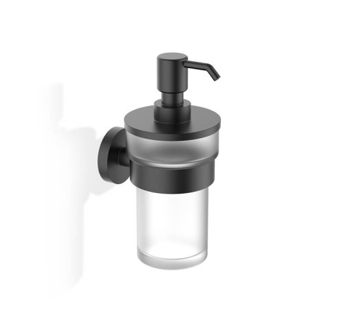 Дозатор для жидкого мыла Decor Walther Basic WSP подвесной черный матовый 0530860