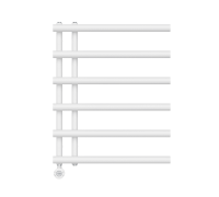 Полотенцесушитель электрический Primoclima RIDGE 800х600 мм 6 трубок 300 Вт Белый PC RIDGE 300 W