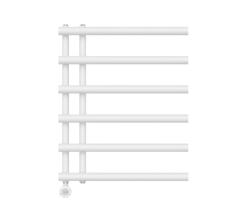 Полотенцесушитель электрический Primoclima RIDGE 800х600 мм 6 трубок 300 Вт Белый PC RIDGE 300 W