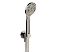 Душевой гарнитур Gessi Emporio Shower с выводом воды шлангом 1.5 м и лейкой Finox Brushed Nickel 38723#149