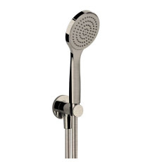 Душевой гарнитур Gessi Emporio Shower с выводом воды шлангом 1.5 м и лейкой Finox Brushed Nickel 38723#149