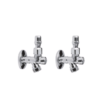 Комплект вентилей для радиатора Nicolazzi Articoli Vari Chrome 5578CRCoppia