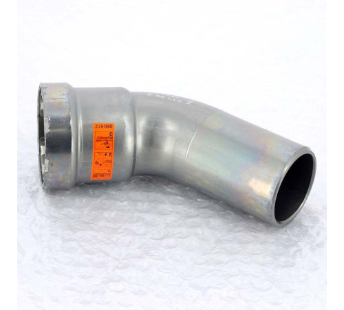 Угольник-вставка 45° пресс Viega Megapress 1 1/2 оцинкованная сталь 694739