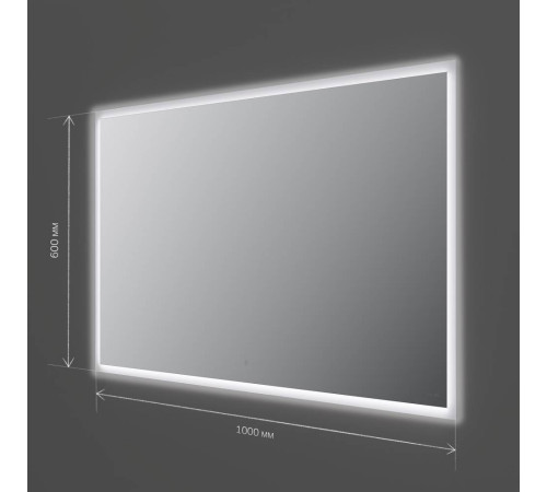 Зеркало AM.PM Spirit V2.0 100 см с LED-подсветкой и антизапотеванием M71AMOX1001SA