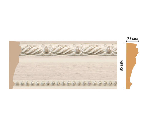 Молдинг DECOMASTER 152-13 ДМ 85х25х2400 мм 152-13 ДМ