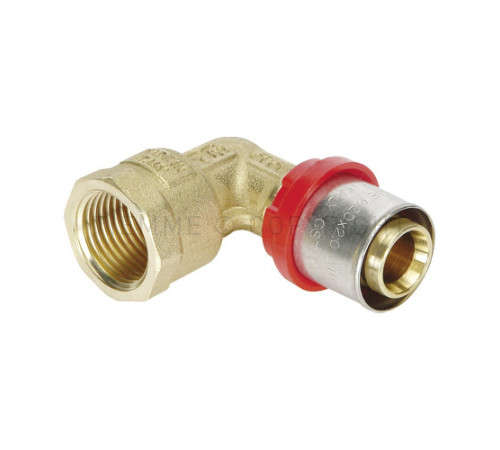 Угольник пресс переходный TIEMME 26х3.0 мм - 1 ВР 1650080