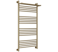 Полотенцесушитель водяной Сунержа Богема+ с 1 полкой 650x1262 мм золотой шёлк матовый 32-0223-1260