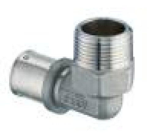 Угольник пресс FAR 26x3 мм x 3/4 НР 5904 2601