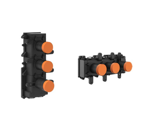 Встраиваемая часть термостатического смесителя Gessi до 2 выходов 09264#031