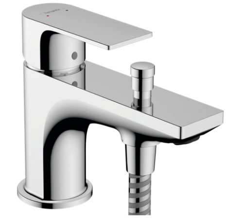 Смеситель на борт ванны Hansgrohe Rebris E Monotrou вылет 140 мм хром 72437000