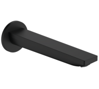 Излив на ванну Hansgrohe Rebris E 200 мм 1/2 черный матовый 72431670