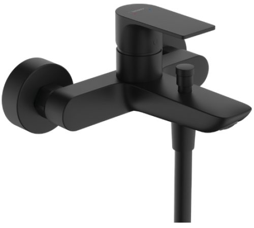 Смеситель для ванны Hansgrohe Rebris E черный матовый 72450670