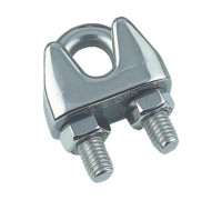 Зажим для троса канатный Комтех DIN 741 5 мм нержавеющая сталь A4 82485ММ