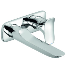 Смеситель для раковины Kludi Ambienta настенный 186 мм внешняя монтажная часть 532440575