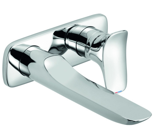 Смеситель для раковины Kludi Ambienta настенный 186 мм внешняя монтажная часть 532440575